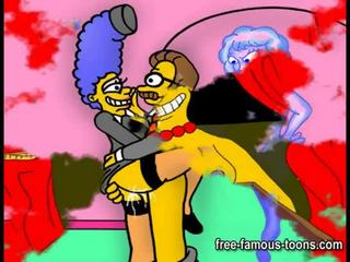 Simpsons x ซึ่งได้ประเมิน หนัง ล้อเลียน